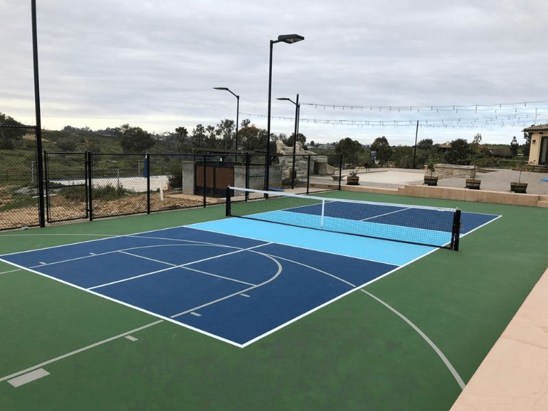  Sân pickleball bền về cấu trúc