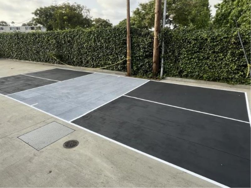 Sân pickleball thi công đúng quy trình kỹ thuật