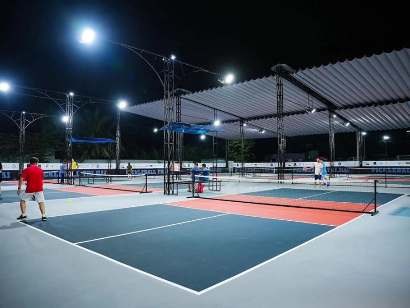  Hệ thống chiếu sáng cho sân Pickleball