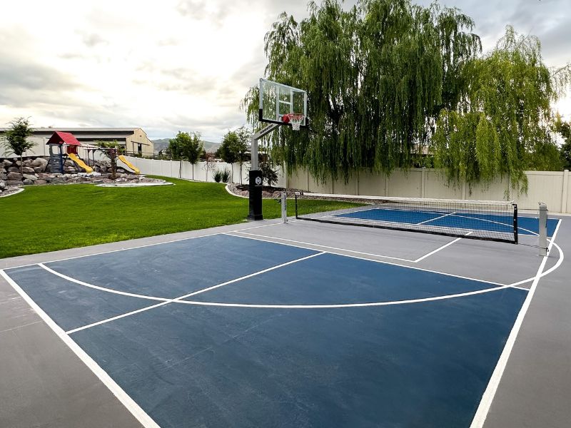  Thi công sân pickleball đơn giản không cần giấy phép, nhưng cải tạo lớn phải xin phép