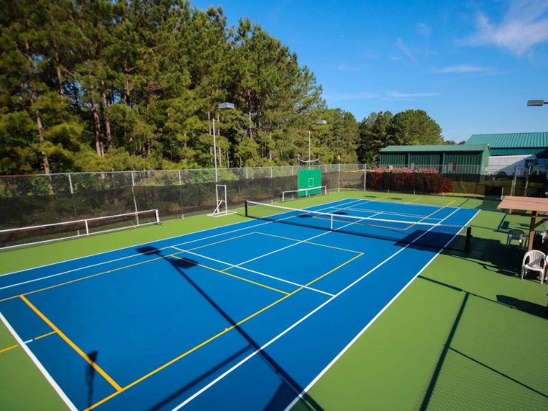   Giải pháp thi công sân pickleball chống nóng hiệu quả, bền đẹp lâu dài