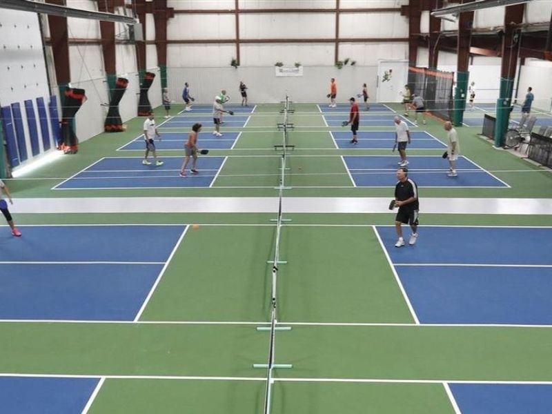 Xây dựng sân pickleball trong nhà đang trở thành xu hướng mới trong lĩnh vực thể thao