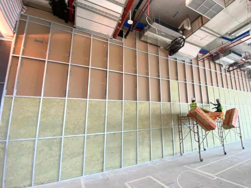  Bông khoáng là vật liệu không thể thay thế khi thi công cách âm