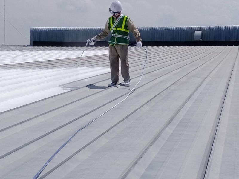   Thi công sơn chống dột mái tole tối ưu chi phí