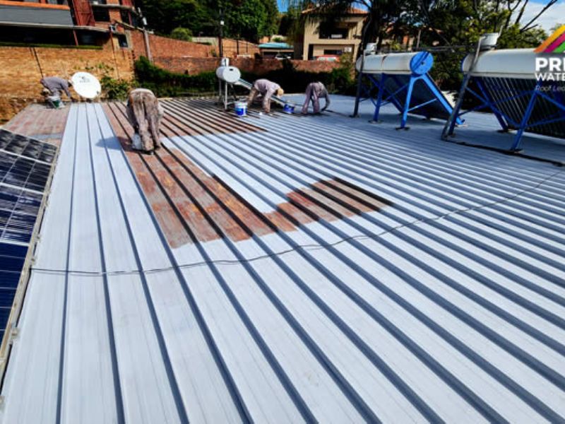  Sơn phủ chống rỉ sét mái tôn ngăn ngừa rỉ sét và thấm dột hiệu quả