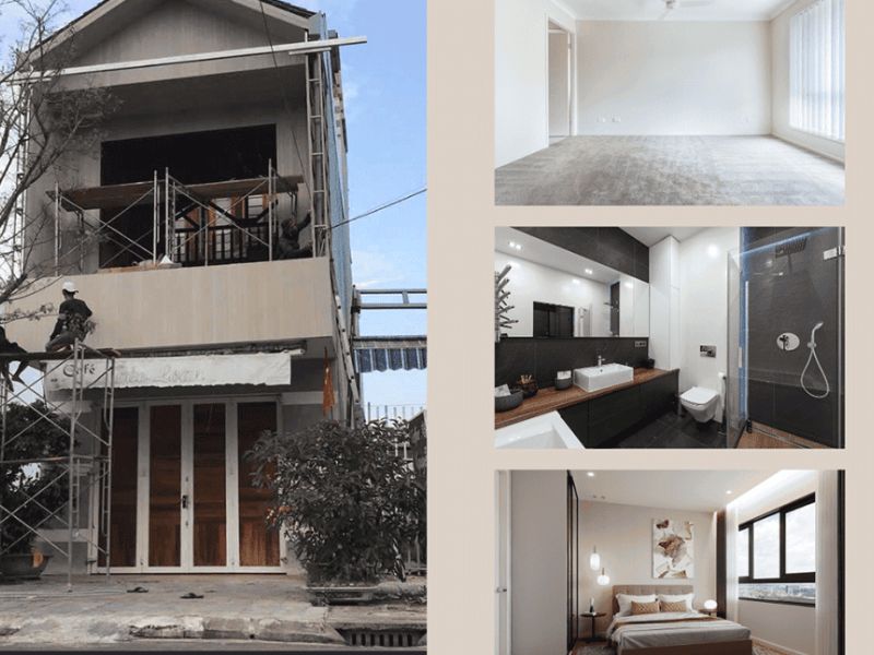  Sửa nhà cấp 4 thành 2 tầng đảm bảo kết cấu ngôi nhà