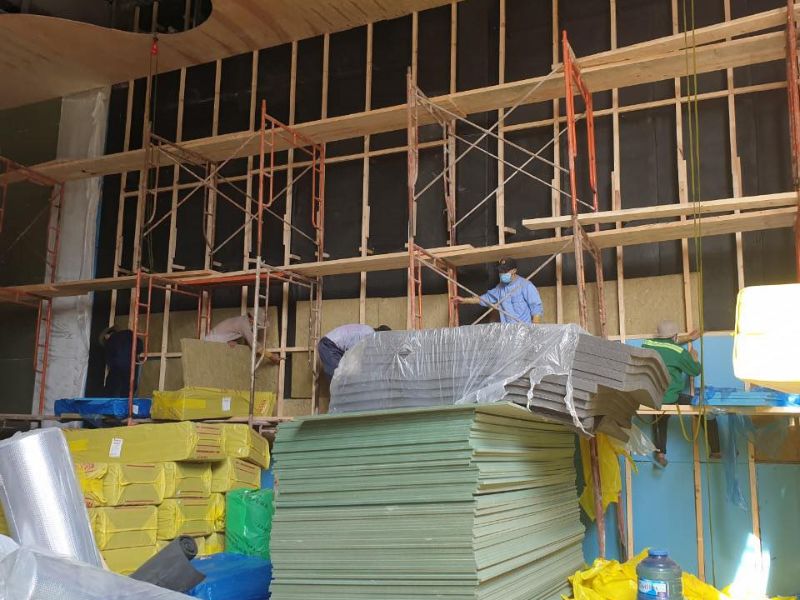  Thi công cách âm sử dụng vật liệu chất lượng