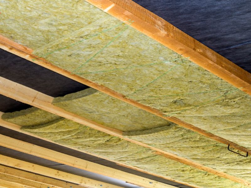  Sử dụng bông khoáng khi thi công cách âm