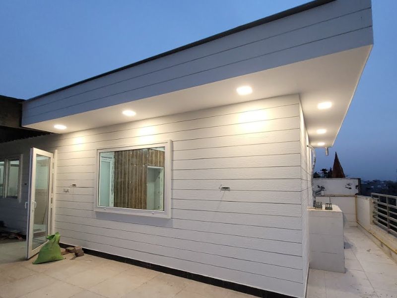  Thi công panel sân thượng cho nhà trọ bông khoáng chống cháy, cách âm tốt
