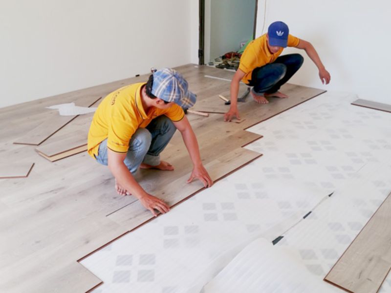  Thi công sàn gỗ cách âm bền đẹp theo thời gian