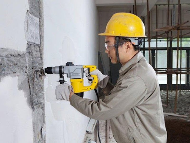  Thi công sửa chữa nứt tường nhà HCM đạt hiệu quả