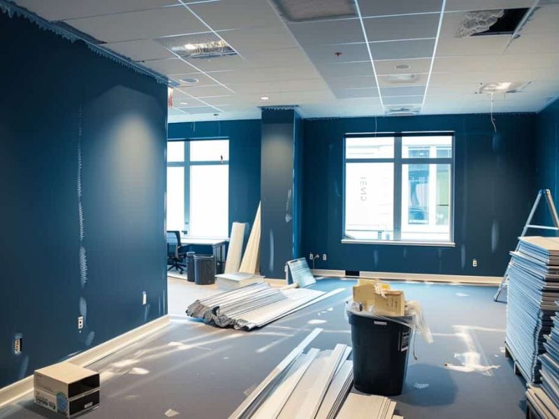  Thi công tường và vách ngăn bằng vật liệu siêu nhẹ