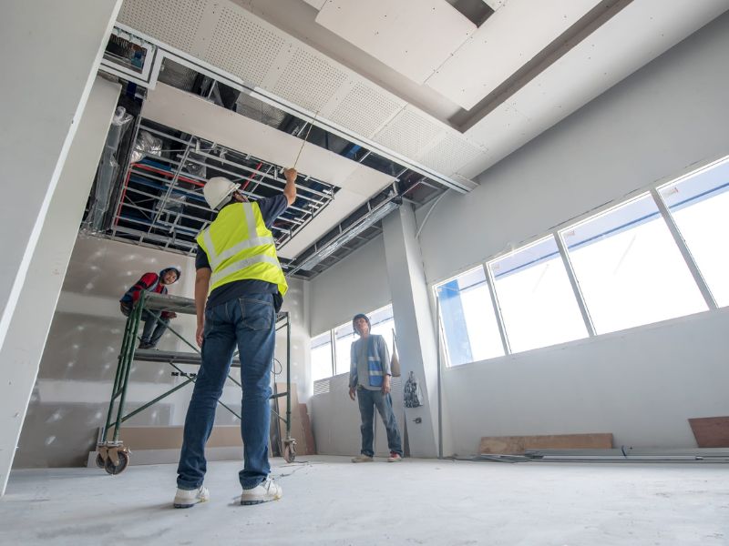 Đơn vị thi công sửa chữa văn phòng bằng vật liệu siêu nhẹ