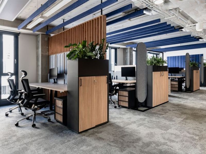  Sử dụng vật liệu nhẹ khi thi công cải tạo văn phòng 