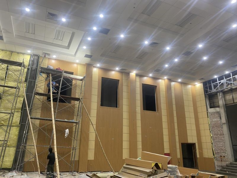 Bảo trì định kỳ giúp duy trì hiệu quả tiêu âm và kéo dài tuổi thọ vật liệu công trình