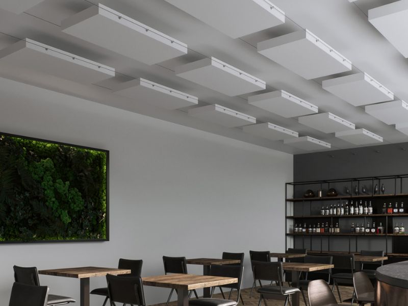  Thi công cách âm trần cho quán cà phê