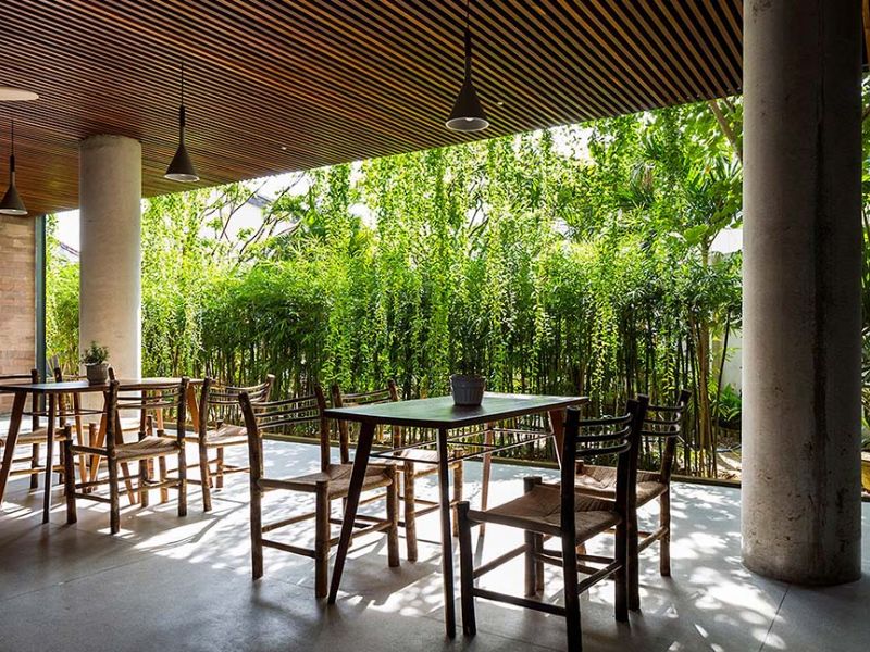  Thiết kế nhà hàng xanh biophilic ngày càng được chủ đầu tư lựa chọn
