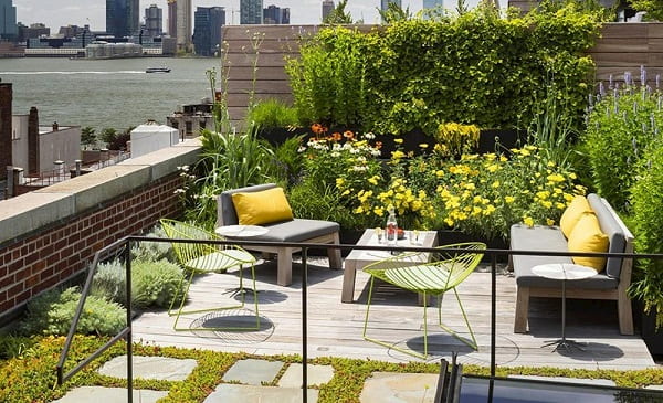 Cần lên ý tưởng chi tiết khi thiết kế vườn trên sân thượng