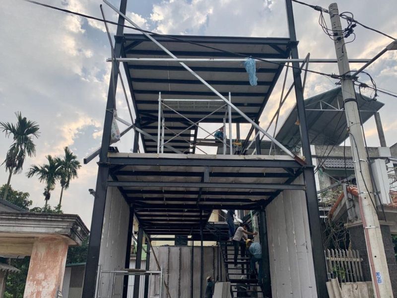  Đơn vị thi công nhà phố HCM bằng vật liệu nhẹ