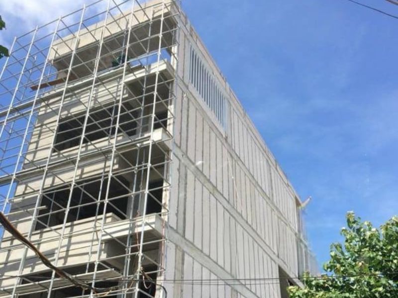  Vật liệu nhẹ được ứng dụng rộng rãi trong thi công nhà phố