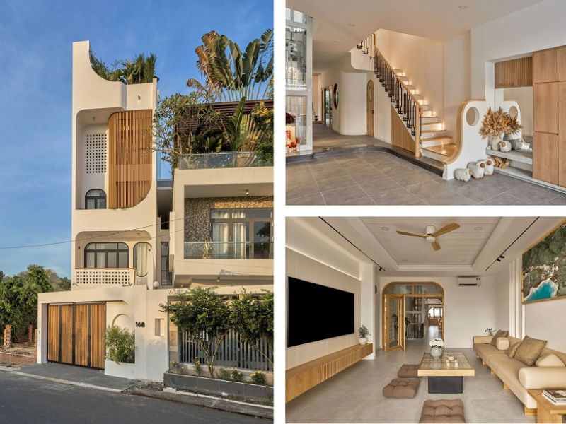  Mẫu thiết kế nhà phố sử dụng vật liệu chất lượng