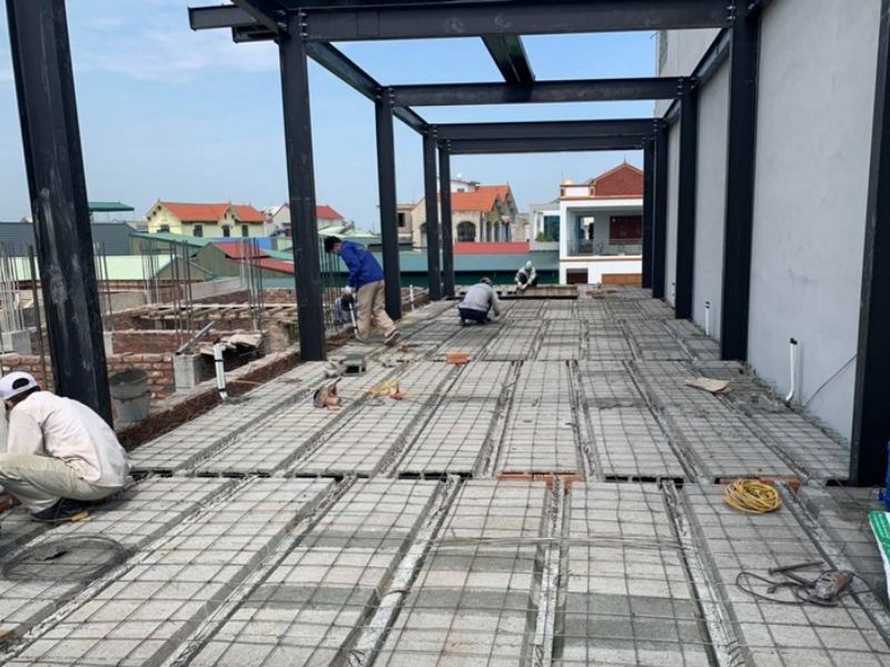  Thi công sửa chữa nhà phố bằng vật liệu siêu nhẹ