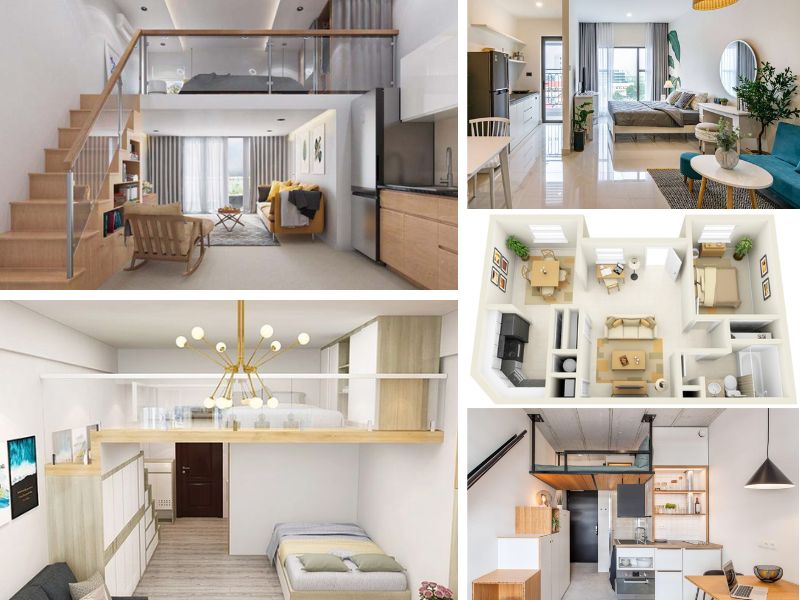 Chi tiết chi phí thi công căn hộ mini 30, 25, 20m2: Lựa chọn thông minh,  sinh lời bền vững