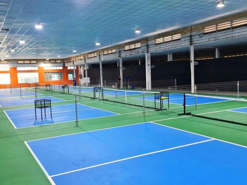 Quy trình bảo trì lớp sơn sân pickleball
