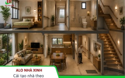 Cải tạo nhà theo nhu cầu người cao tuổi: khi ngôi nhà trở nên dễ sống hơn