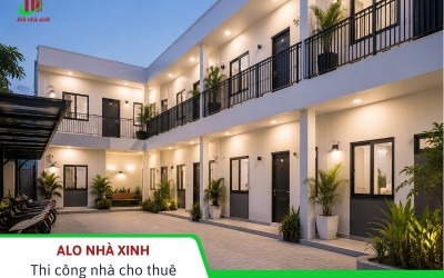 Thi công nhà cho thuê tự quản để tối ưu khai thác