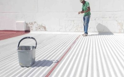 Mẹo rút ngắn thời gian thi công sơn chống nóng mái tôn