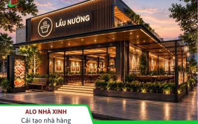 Cải tạo nhà hàng lẩu nướng khi không gian cũ không còn phù hợp