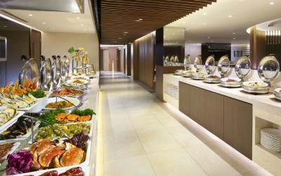Giải pháp cải tạo nhà hàng buffet 500m2 giúp khai thác tối đa diện tích