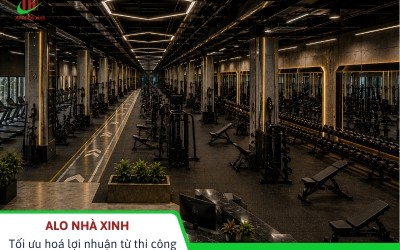Tối ưu hoá lợi nhuận từ thi công phòng tập fitness chuyên nghiệp