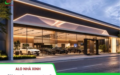 Cải tạo showroom oto cũ nâng tầm không gian kinh doanh 