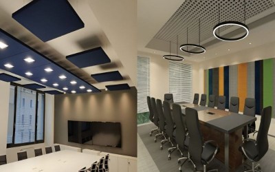 Thi công cách âm văn phòng Tiền Giang đúng cách giúp giảm 80 - 90% tiếng ồn