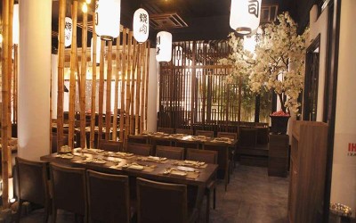Mẫu thiết kế nhà hàng Nhật sang trọng, ấn tượng bắt kịp xu hướng