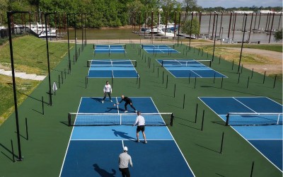 Cách thi công sân pickleball chuyển đổi từ sân tennis đạt chuẩn thi đấu